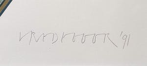 Bert Vredegoor - Miserere I - Ingelijst kopen? Bied vanaf 45!