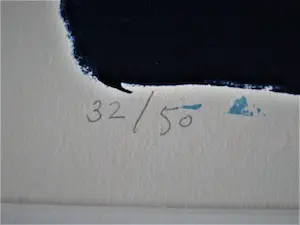 Anton Vrede - Kleurrijk express. Litho - Koe en Tijger - kleine oplage (50)- mooi ingelijst kopen? Bied vanaf 1!