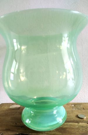 Niet of onleesbaar gesigneerd - schitterende glazen vaas XL kopen? Bied vanaf 1!