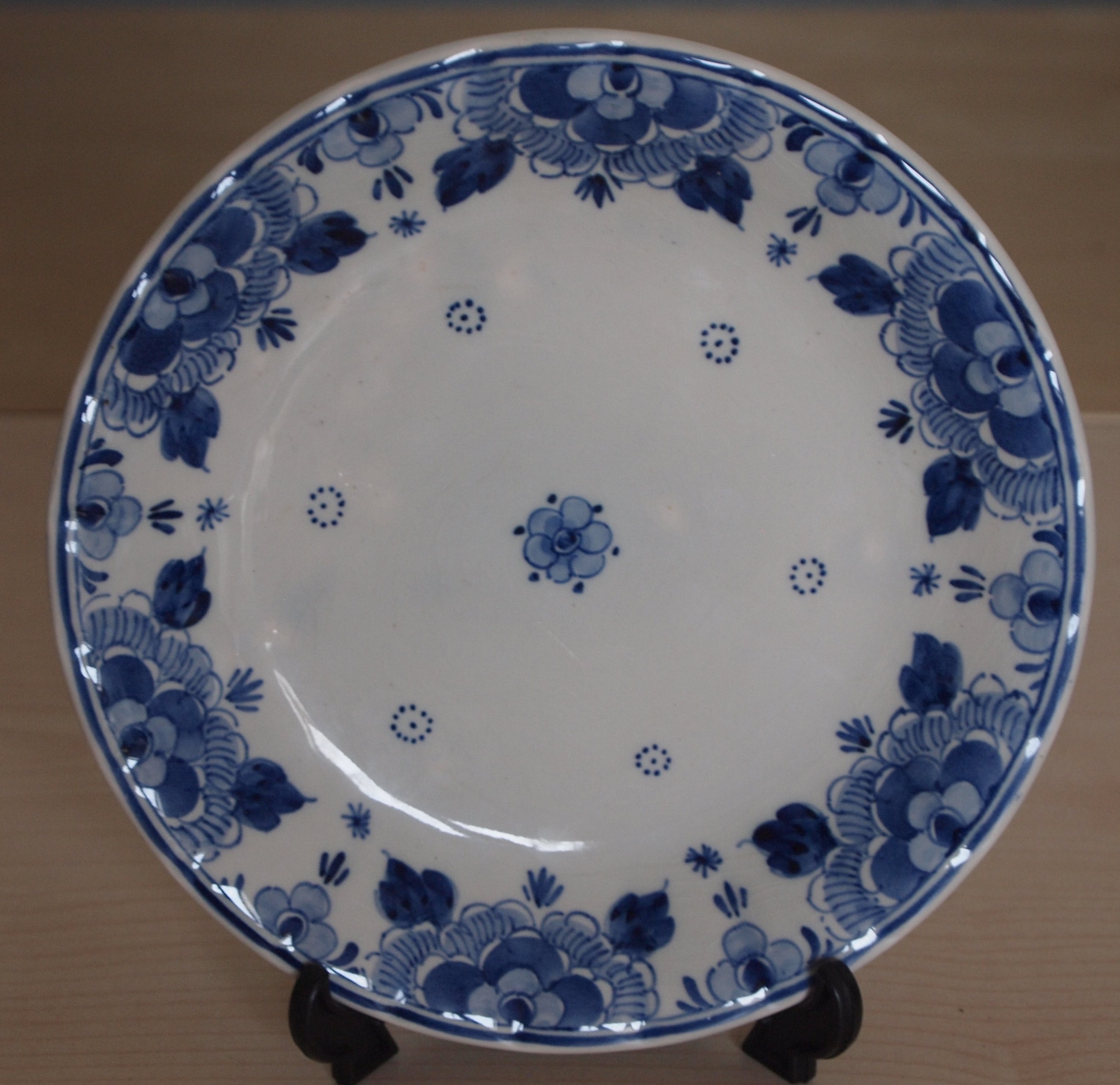 Plateelbakkerij Ram - Delfts Blauw hand beschilderd sierbord kopen? Bied vanaf 14!