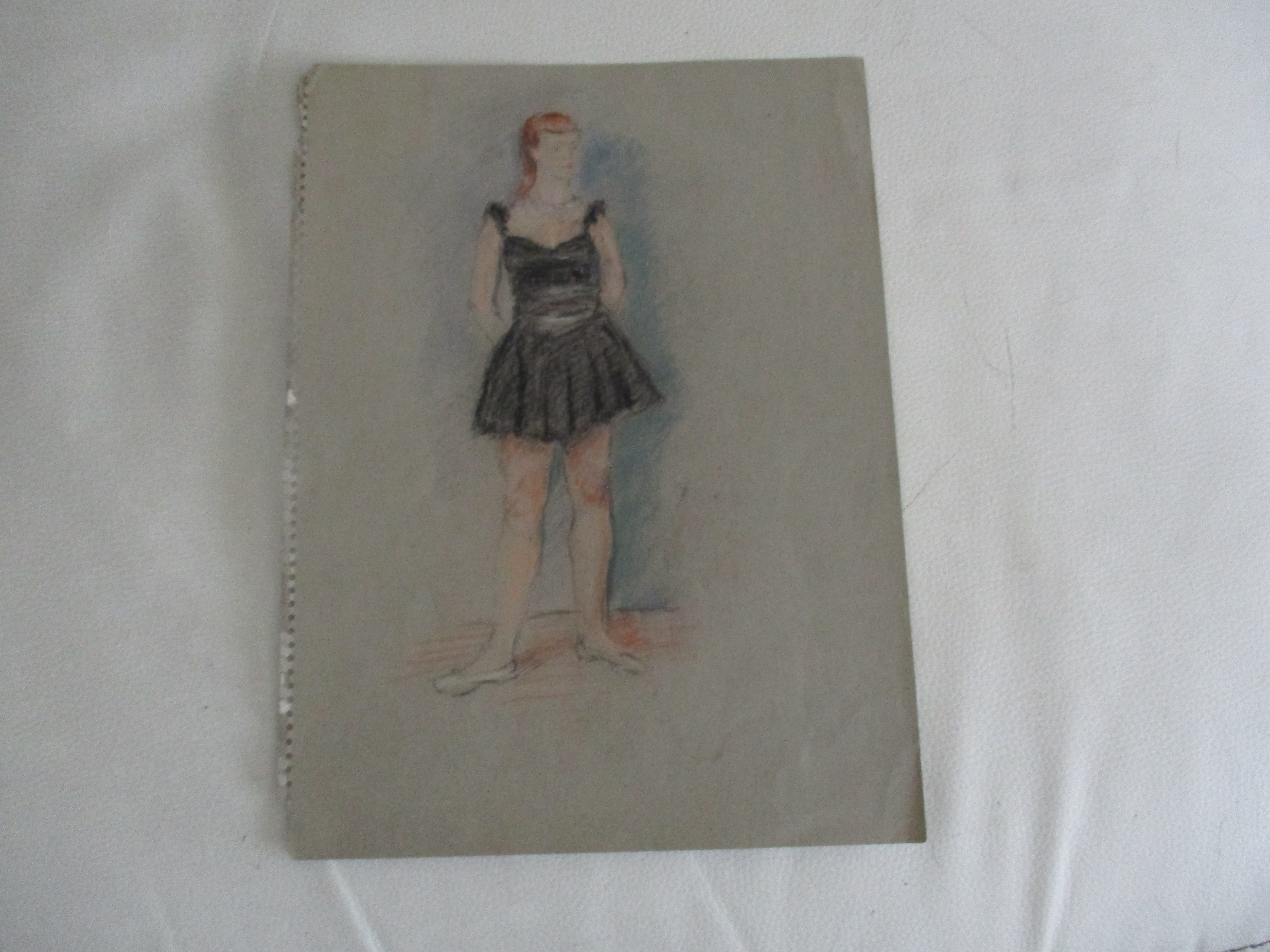 Albert Mulder - zeer mooie tekening van ballerina kopen? Bied vanaf 1!