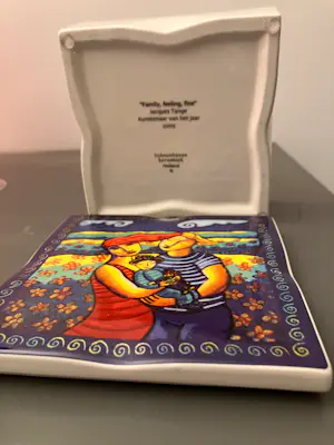 Jacques Tange - Dekseldoos “ Family, feeling, fine” kopen? Bied vanaf 29!