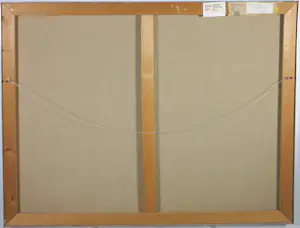 Kees Balvers - Acryl, Meloen en vlinder - Ingelijst kopen? Bied vanaf 150!