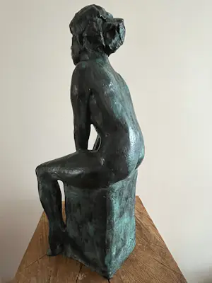 Siem Wardenaar - ZITTEND VROUWELIJK NAAKT kopen? Bied vanaf 500!