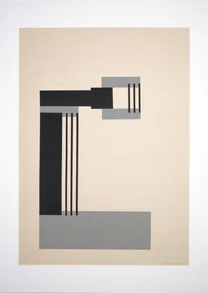 Barbara Kletter - Collage op papier, Zonder titel III kopen? Bied vanaf 50!