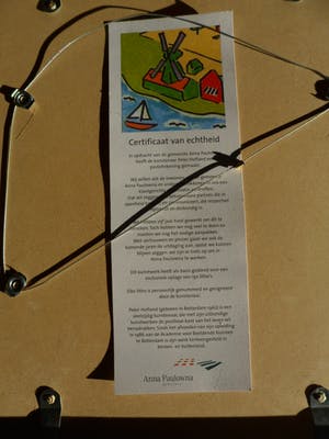 Peter Hofland - Litho, Titel "Anna Paulowna". kopen? Bied vanaf 20!