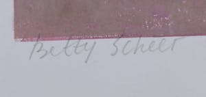 Betty Scheer - Linosnede, Oliekan kopen? Bied vanaf 40!