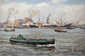 Evert Moll - Haven van Rotterdam kopen? Bied vanaf 985!