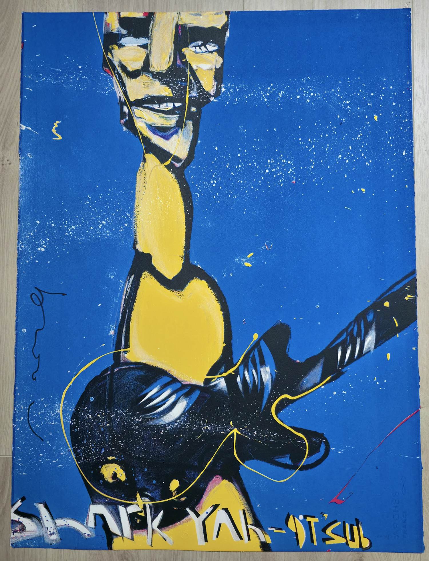 Herman Brood - Gitarist - Handgesigneerd - 102/250 - 1990 kopen? Bied vanaf 350!