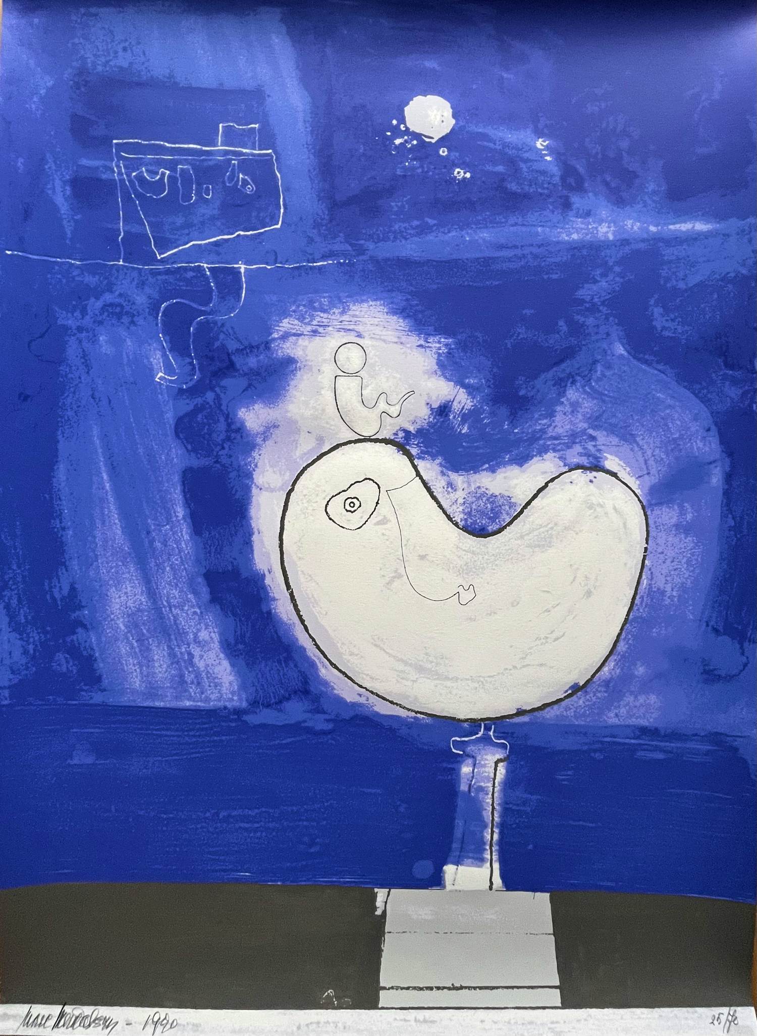 Marc Mendelson - Prachtige en zeldzame, gesigneerde zeefdruk - 1990 kopen? Bied vanaf 125!