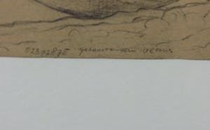 Otto Egberts - Potloodtekening, De geboorte van Venus kopen? Bied vanaf 70!