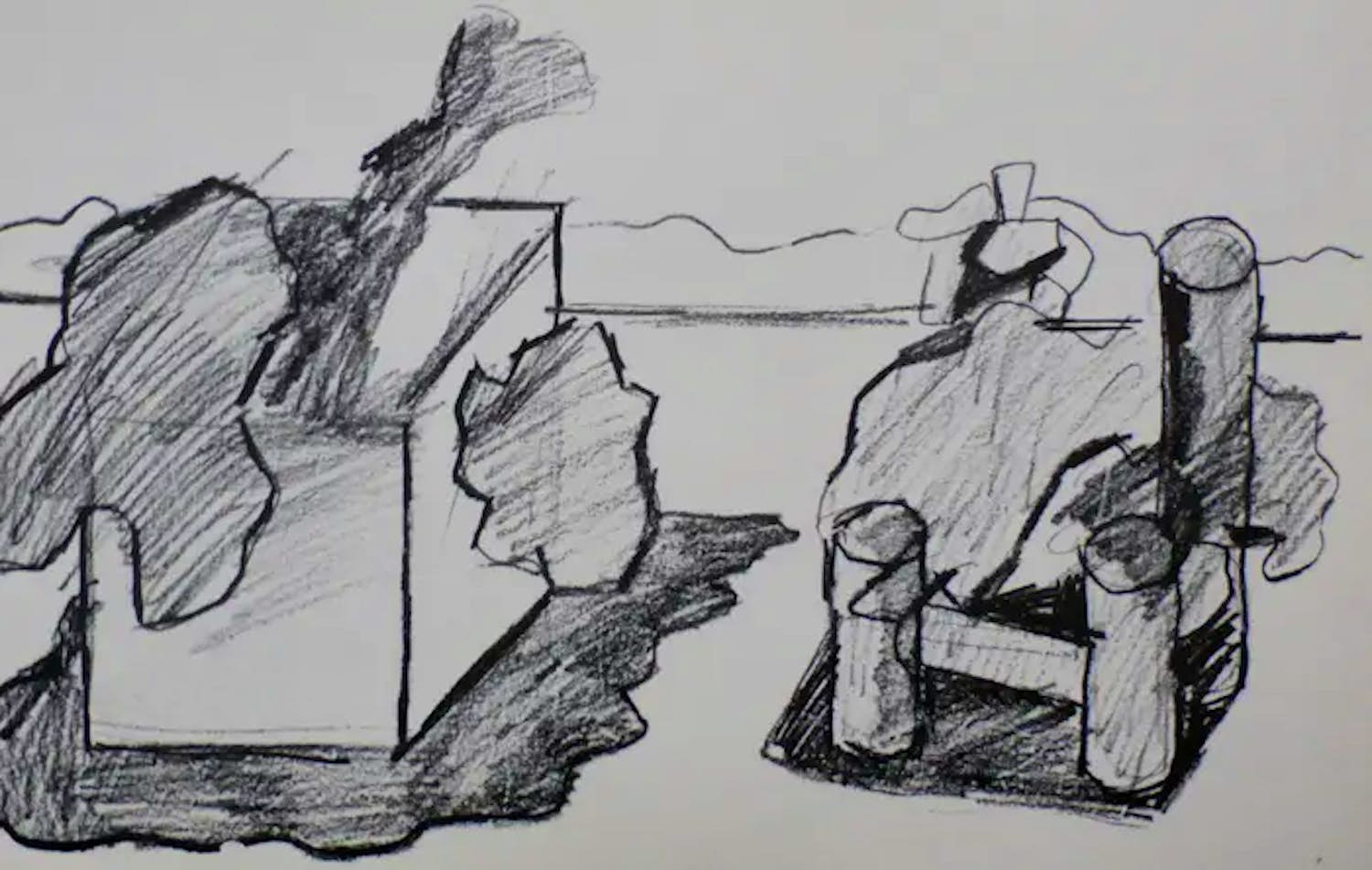 Jan Sierhuis - Litho: schetsboek - 1974 kopen? Bied vanaf 35!