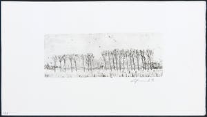 Fred Bervoets - Ets, Bomenrij kopen? Bied vanaf 35!