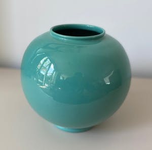 Plateelbakkerij Zenith - Art deco platelen bolvaas model D59 kopen? Bied vanaf 32!