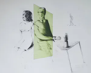 Kees Spermon - 'Conversation piece green' kopen? Bied vanaf 45!