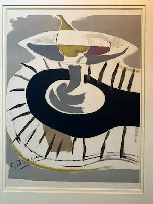 Georges Braque - Kubistisch stilleven Fruit verkocht voor € 85!