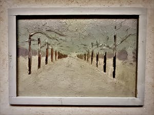 Karel van Seben - Verstild, omstreeks 1960 geschilderd olieverf "Herfst landschap" gesigneerd kopen? Bied vanaf 43!