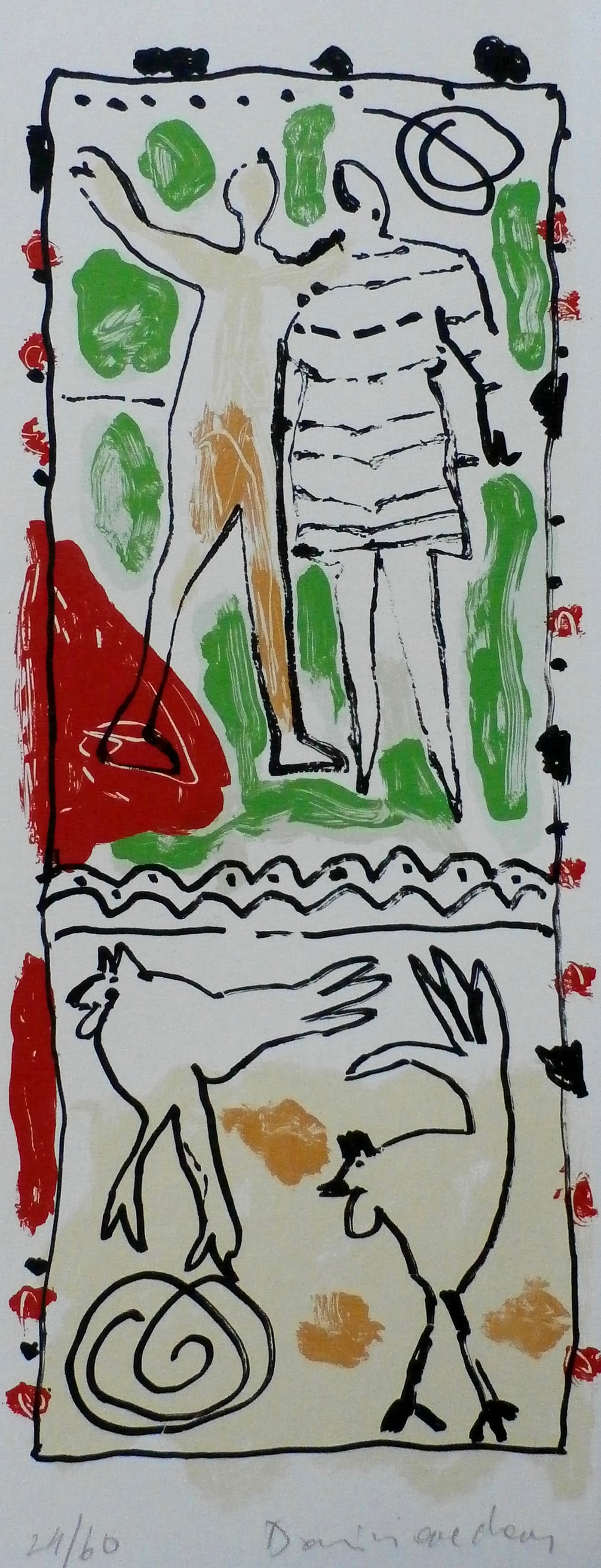 Dominique Chan - zeefdruk kopen? Bied vanaf 45!