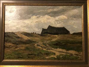 Marie Bilders-van Bosse - Heidelandschap. kopen? Bied vanaf 800!