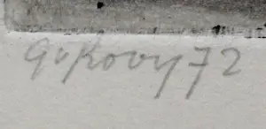 Gerard van Rooy - ets: Bij de Vecht (Oud Zuilen) - 1972 kopen? Bied vanaf 50!