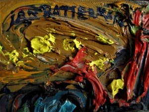 Jan Battermann - Krachtig Pasteus Abstract OLIEVERF 1957- Museum Fodor expositie- gesigneerd kopen? Bied vanaf 30!