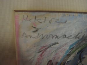 Willem Snitker - vroeg 1968 express Pastel uit zijn Bleeker Galerie Haarlem - gesign met opdracht kopen? Bied vanaf 1!