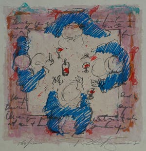 Richard Smeets - Zeefdruk , “Aan tafel” kopen? Bied vanaf 1!