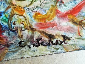Carla Schot - Olieverfschilderij - Figuren [5] kopen? Bied vanaf 25!