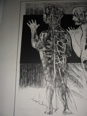 Aat Verhoog - Zonder Titel - Litho - 75/100 - Gesigneerd kopen? Bied vanaf 30!
