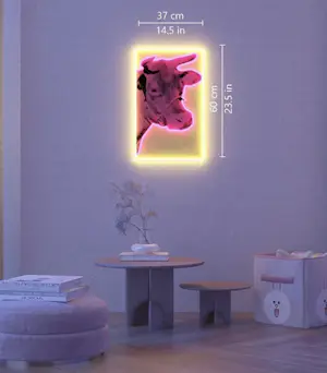 Andy Warhol - Neon LED COW - genummerde editie + CoA ©/®/™ The Andy Warhol Foundation kopen? Bied vanaf 449!