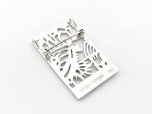 Jeroen Krabbe - Zilveren broche/hanger kopen? Bied vanaf 45!