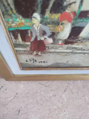 Buy Jules Vits - Le marche St Catherine? Bid from 150!