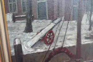 Jos But - Stadsgezicht op de Kaai in Veere (Zeeland kopen? Bied vanaf 200!