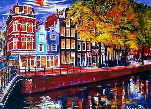 Elena Polyakova - Amsterdamse gracht kopen? Bied vanaf 45!