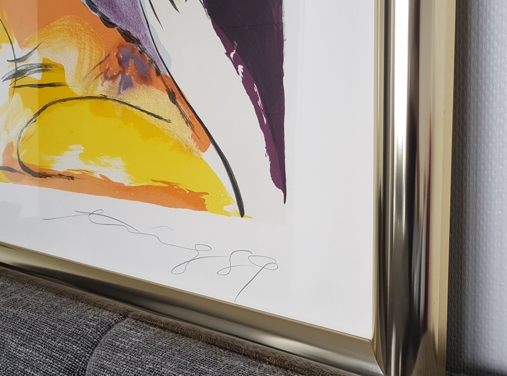 Walasse Ting - Springtime is here (zeer groot!) kopen? Bied vanaf 600!