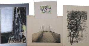 Gert Strengholt - en vele andere! - Groot lot met 13 werken op papier kopen? Bied vanaf 1!