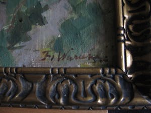 Froukje Wartena - Dorpsgezicht met Kerk en Landschap kopen? Bied vanaf 100!