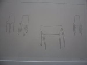 Klaas Gubbels - Zeefdruk - uit de serie Verlegen Schaduwen kopen? Bied vanaf 80!