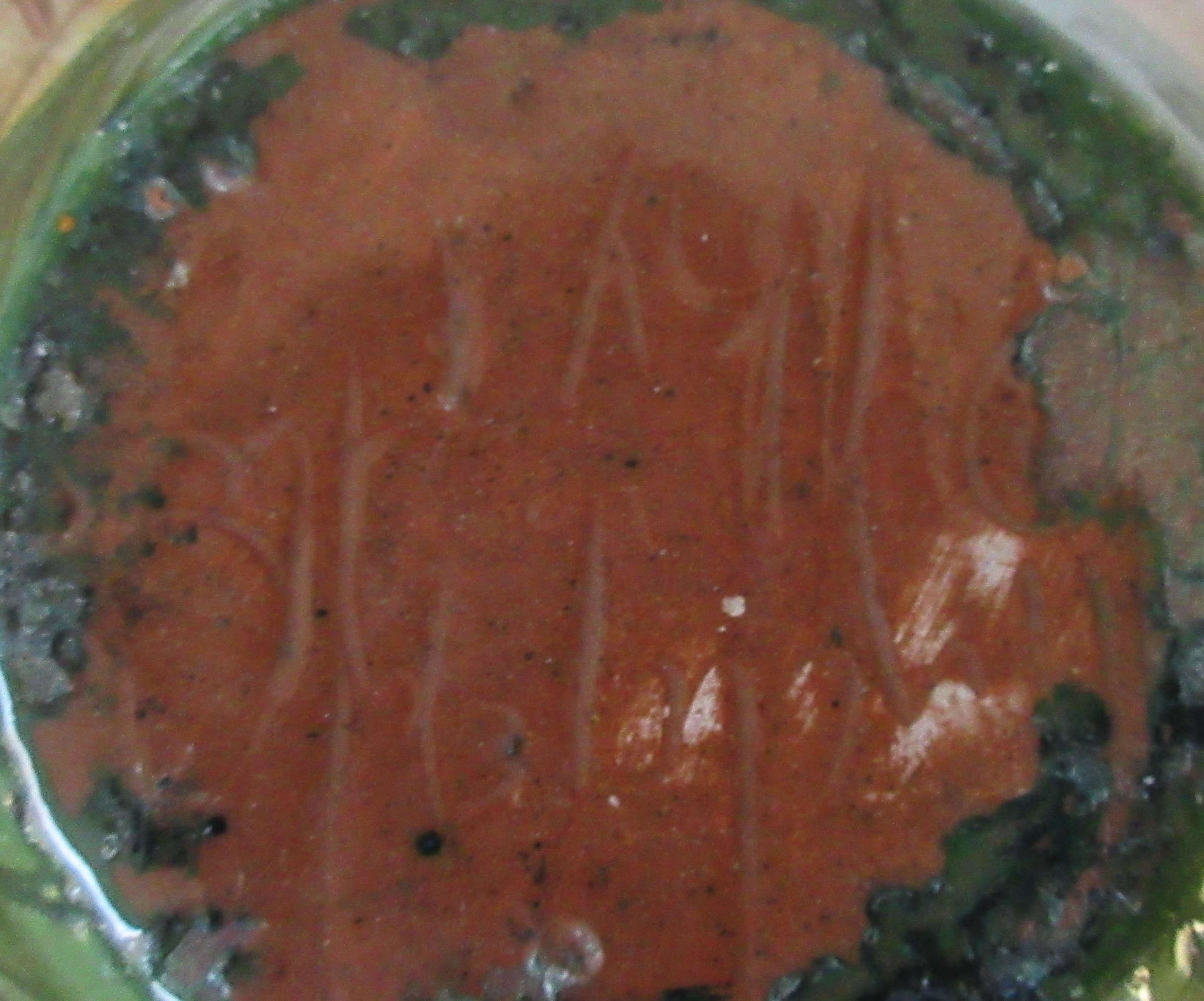 Niet of onleesbaar gesigneerd - Studio keramisch vaasje met handbeschilderd fantasie decor kopen? Bied vanaf 1!