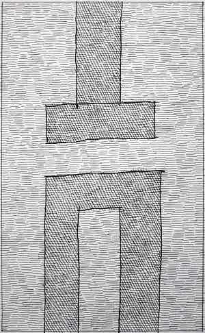 Jan Schoonhoven - Vorm, zeefdruk verkocht voor € 350!