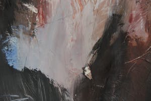 Monique de Lannoy - Acryl op karton, Eressos - Ingelijst (Groot) kopen? Bied vanaf 1!