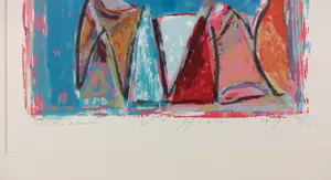 Piet Warffemius - Zeefdruk op papier, The little princes - Ingelijst kopen? Bied vanaf 35!