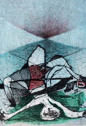 Harry van Kruiningen - Litho: Gilgamesj - 1955 verkocht voor € 40!