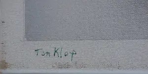 Ton Klop - Olieverf op doek, Kleurendoos III - Ingelijst (Zeer groot) kopen? Bied vanaf 150!