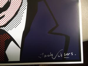 Jack Vissers - Maybe her pussy got wet because of climate change! - offset litho, gesign. kopen? Bied vanaf 75!