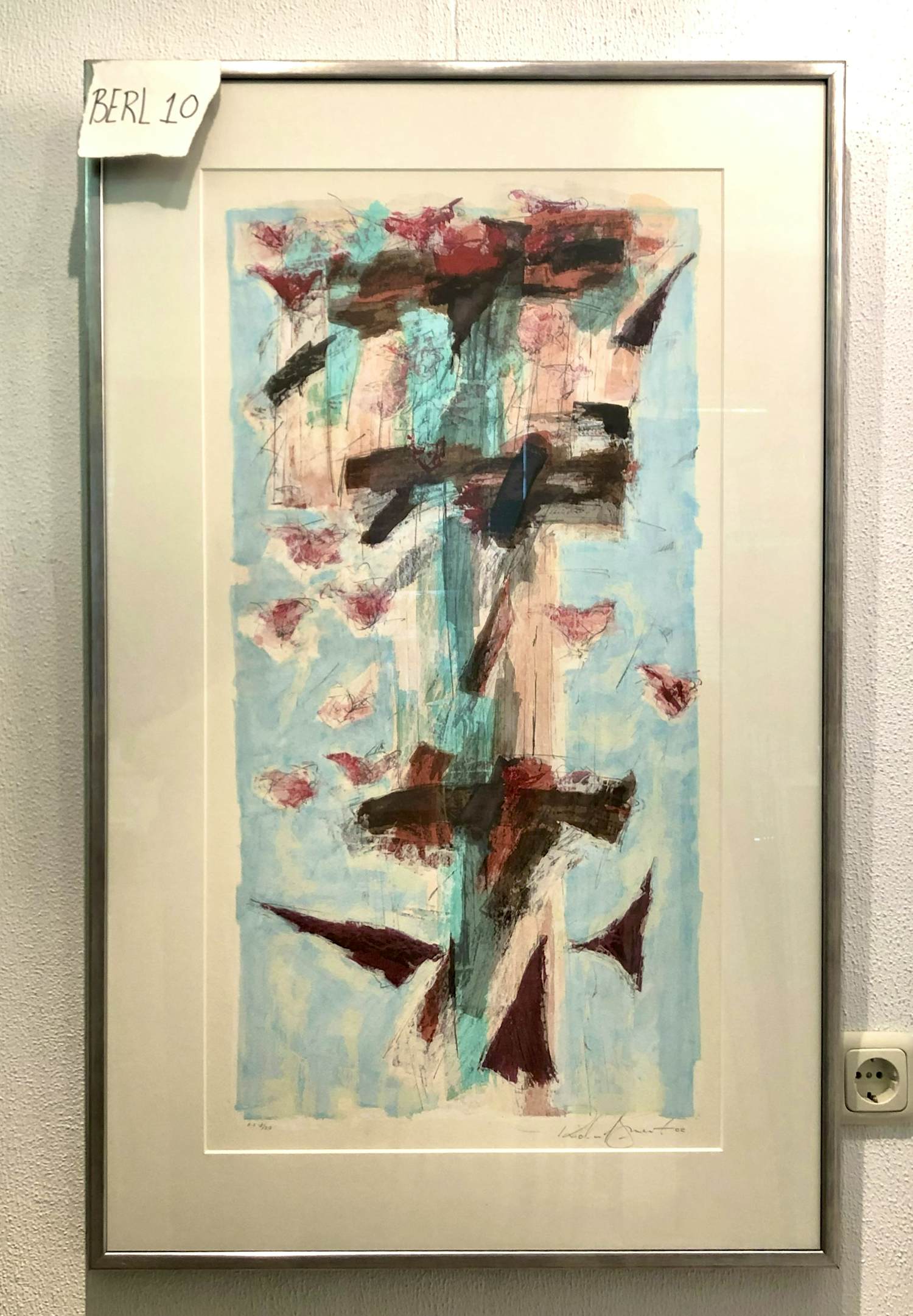Richard Smeets - zonder titel (ROZEN DEEL 2) maar met lijst! (opslag extern) kopen? Bied vanaf 65!