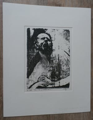 Wim Motz - litho - De Gitarist kopen? Bied vanaf 45!