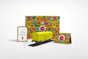AcheterKeith Haring - Märklin Message Wagon? Enchérissez de 75!