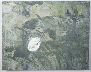 Helen Nieuwendijk - Acryl op paneel, Onderwater kopen? Bied vanaf 50!