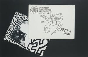Keith Haring - Do not bend! kopen? Bied vanaf 2000!